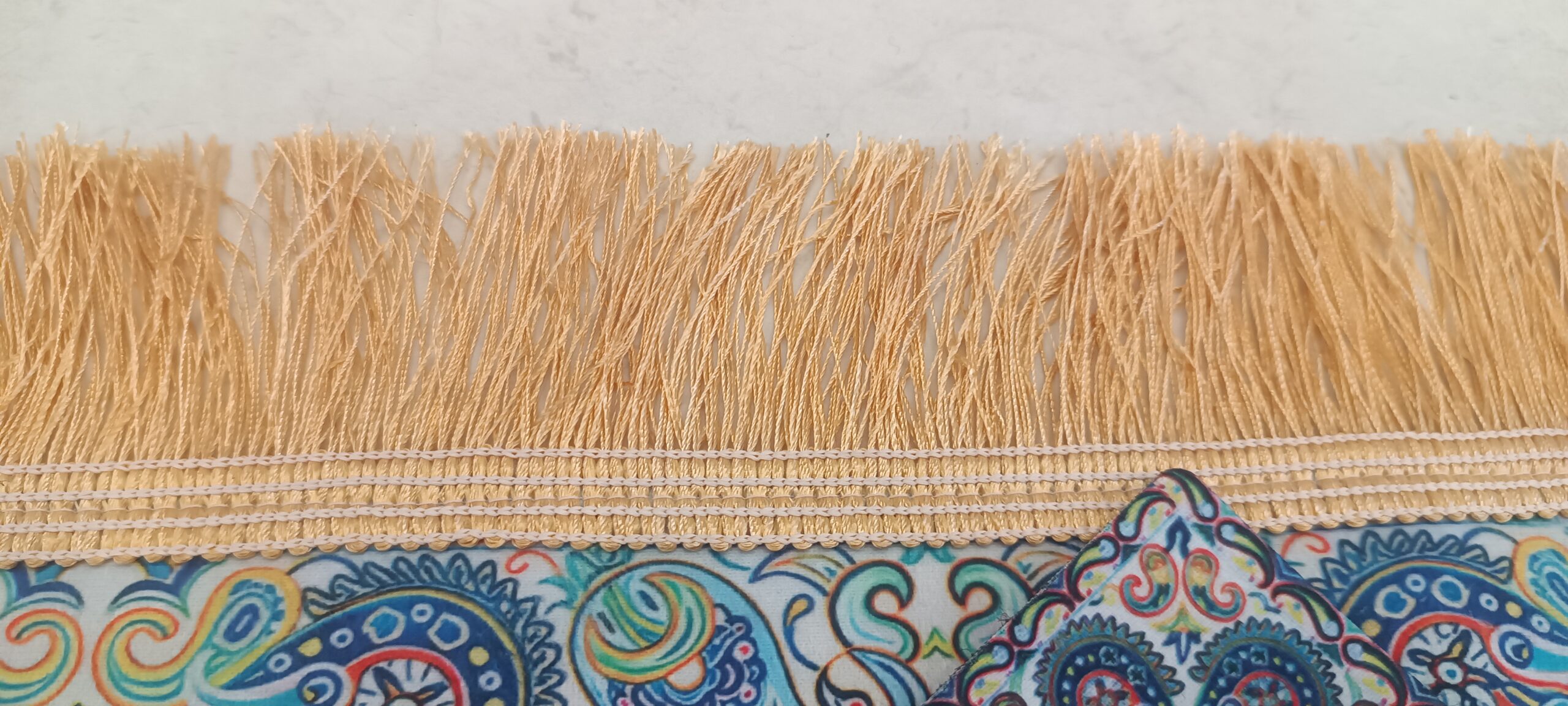 جانماز سه تیکه مخملی طرح گل و بته