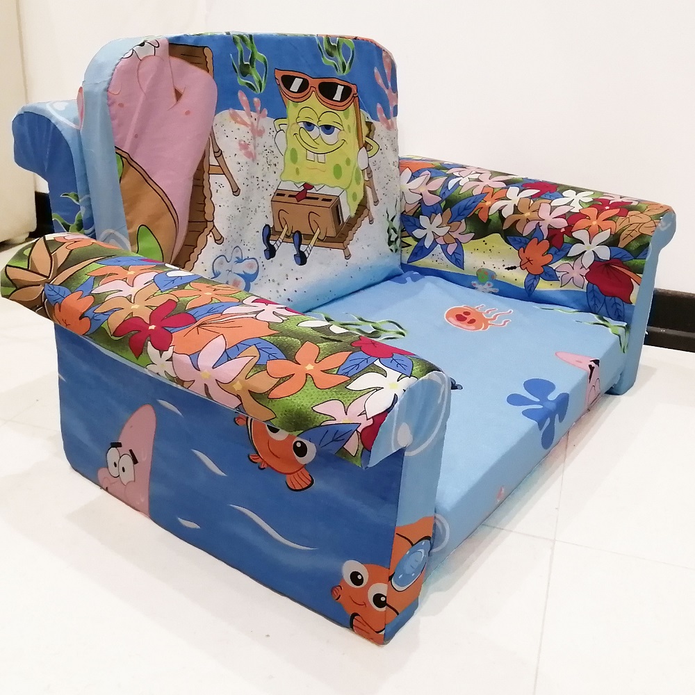 مبل کودک تختخوابشو آفر طرح باب اسفنجی