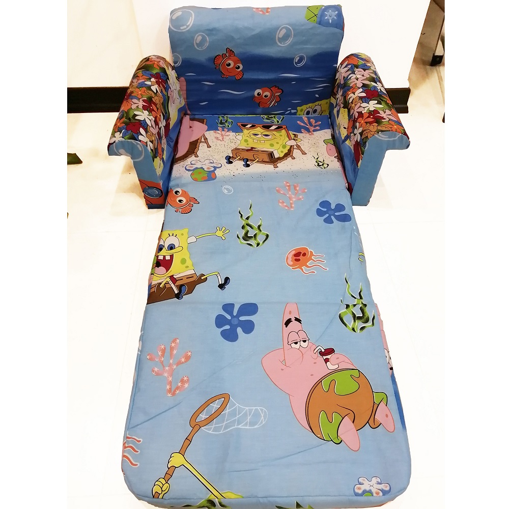 مبل کودک تختخوابشو آفر طرح باب اسفنجی